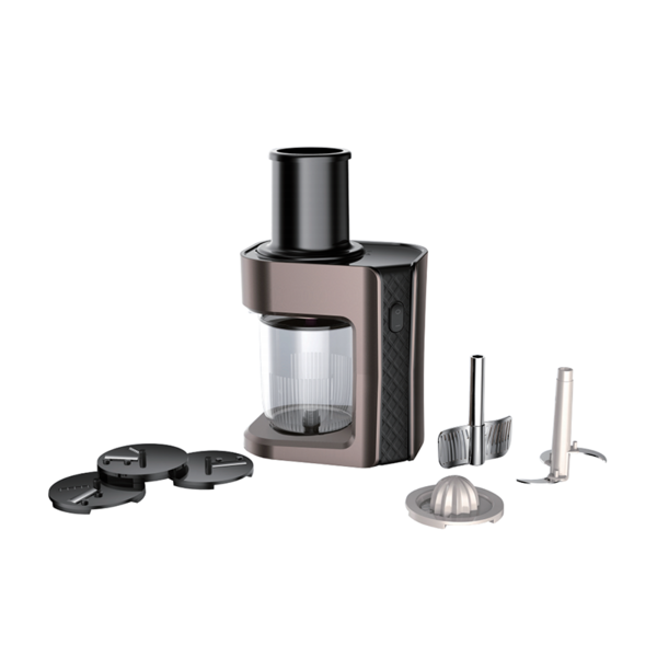 How effective is the 3 In 1 food processor at chopping, slicing, and blending different food types?